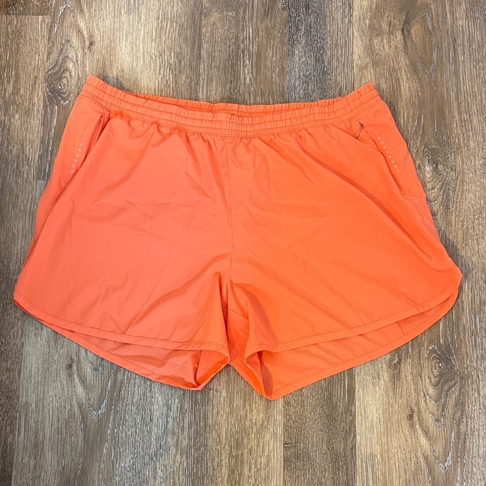 Old Navy Women's Bright Orange Athletic Shorts